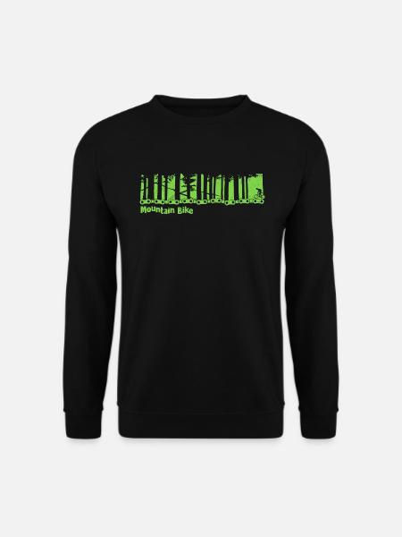 Mountain bike - bicycle - Unisex Sweatshirt - black