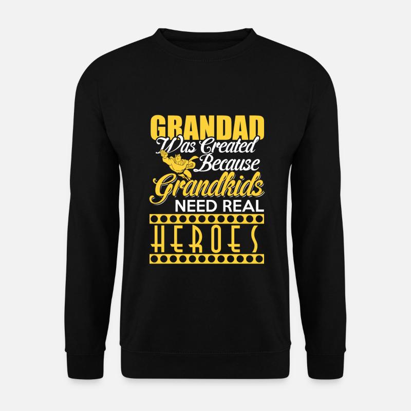 Grandad - Unisex Sweatshirt - black