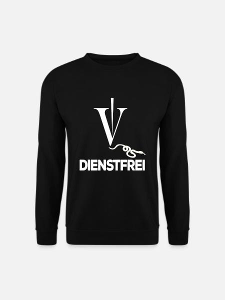 Dienstfrei Veterinär Tierarzt Tiermedizin Tiere - Unisex Pullover - Schwarz