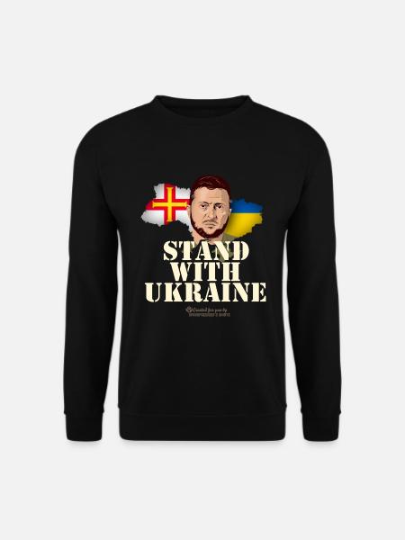 Ukraine Guernsey - Unisex Sweatshirt - black