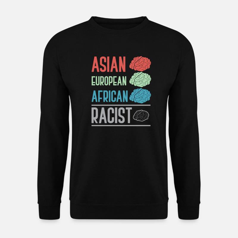 Gegen Rassismus - Unisex Pullover - Schwarz