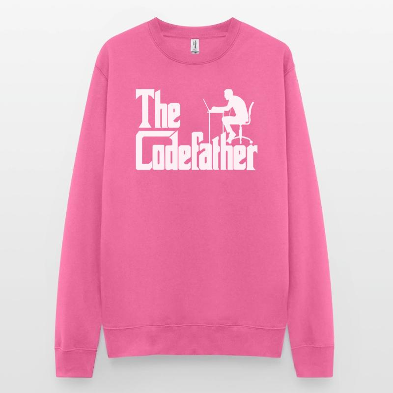 Programmierer Code Entwickler Codefather Spruch Unisex Pullover