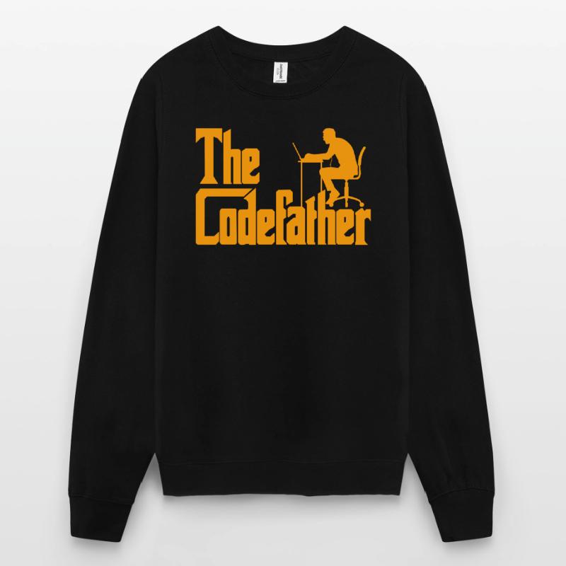Entwickler Spaß Spruch The Codefather Coder Unisex Pullover
