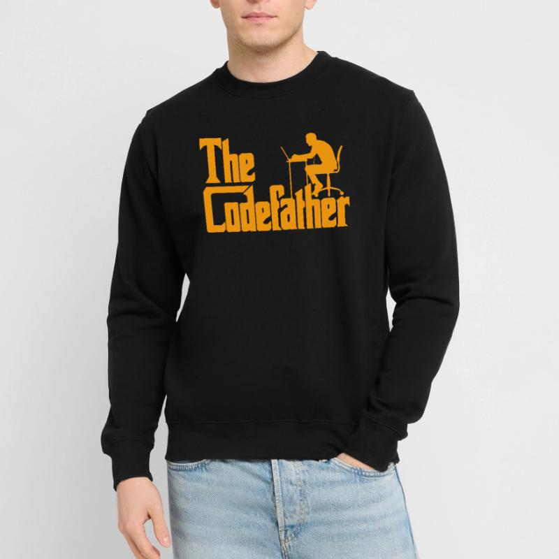 Entwickler Spaß Spruch The Codefather Coder Unisex Pullover