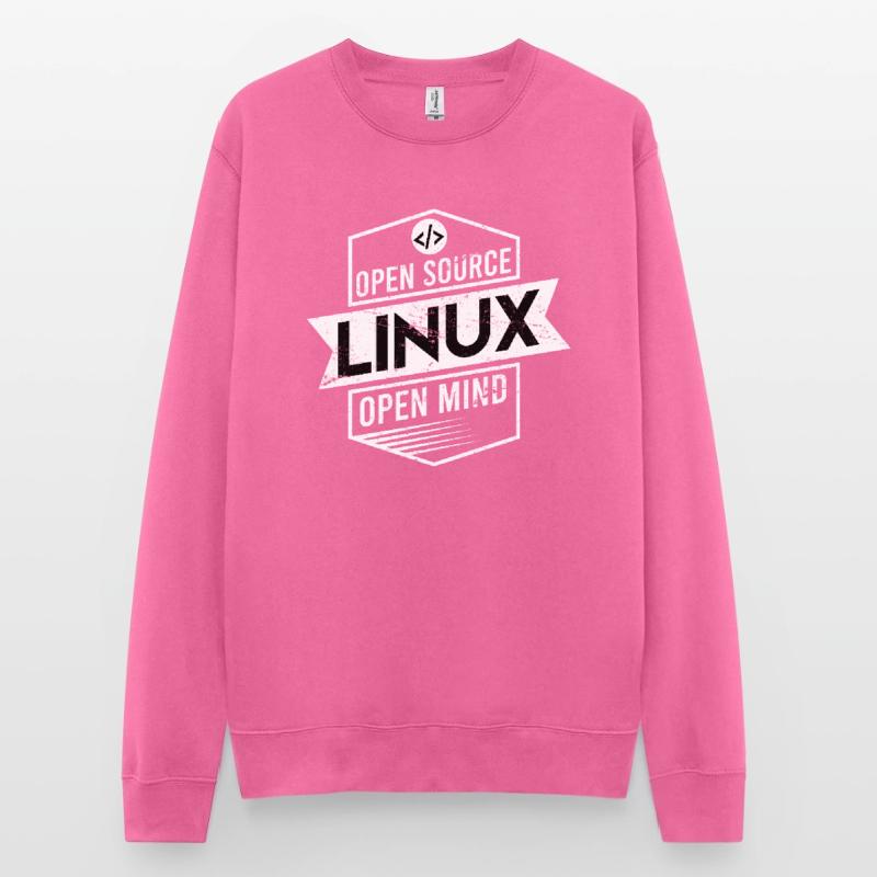 Programmeurs Linux cadeau open source Sweat-shirt Unisexe