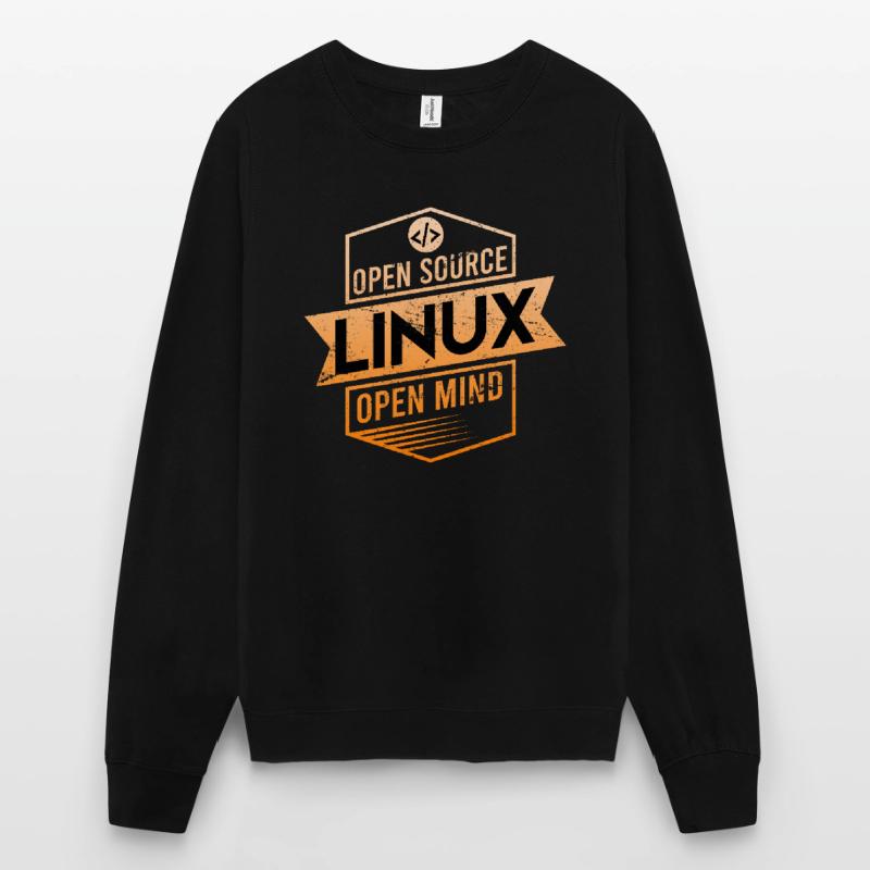 Système d’exploitation Open Source Open Mind Linux Sweat-shirt Unisexe