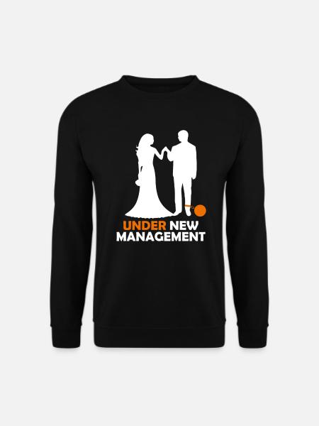 Unter neuem Management Bräutigam - Unisex Pullover - Schwarz