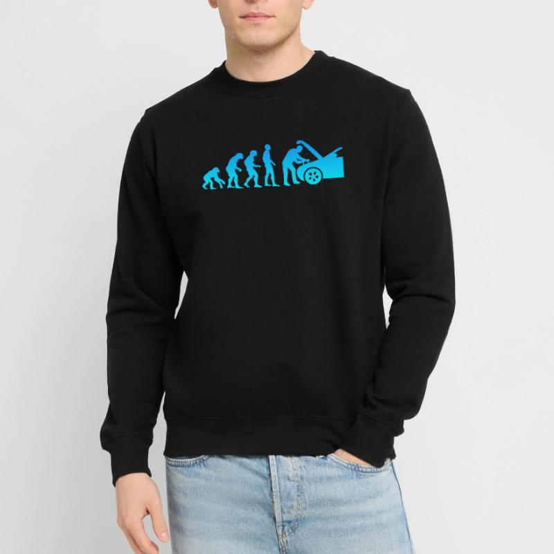 Auto mechanic auto screwdriver evolution auto tuner Unisex Sweatshirt