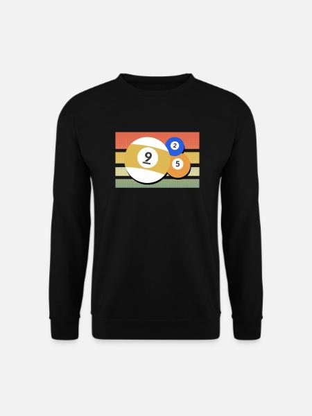 8-Ball pool joueurs billard billard - Sweat-shirt Unisexe - noir