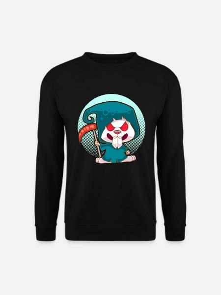 Evil Rabbit Evil Hasi Funny Rabbit Gift - Unisex Sweatshirt - black