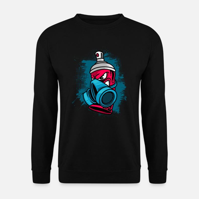 Spray Can Painter Art Graffiti - Unisex Sweatshirt - black