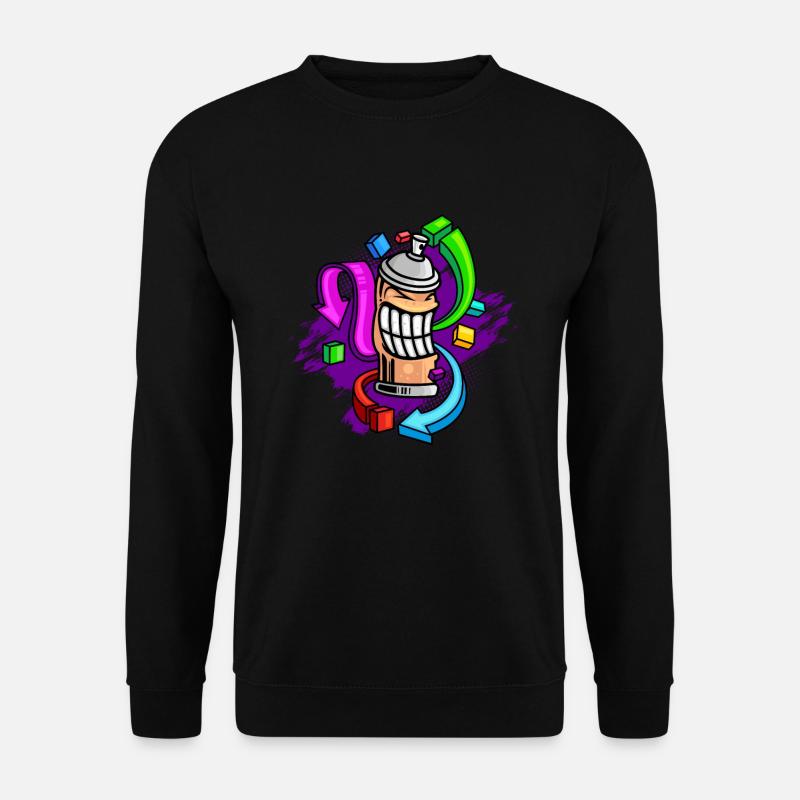 Graffiti Kunst Street Art Hip Hop Graffito - Unisex sweater - sort
