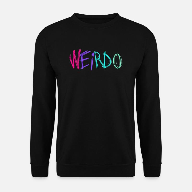 Weirdo Rock Musik Punk Rock Gotisk Emo Kawaii Weird - Unisex sweater - sort