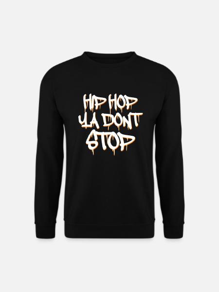 Rapmusik Hip Hop Graffiti Sprayer Take - Unisex Pullover - Schwarz