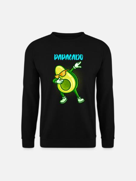 Papacado Werdender Papa Werdende Eltern Papa - Unisex Pullover - Schwarz
