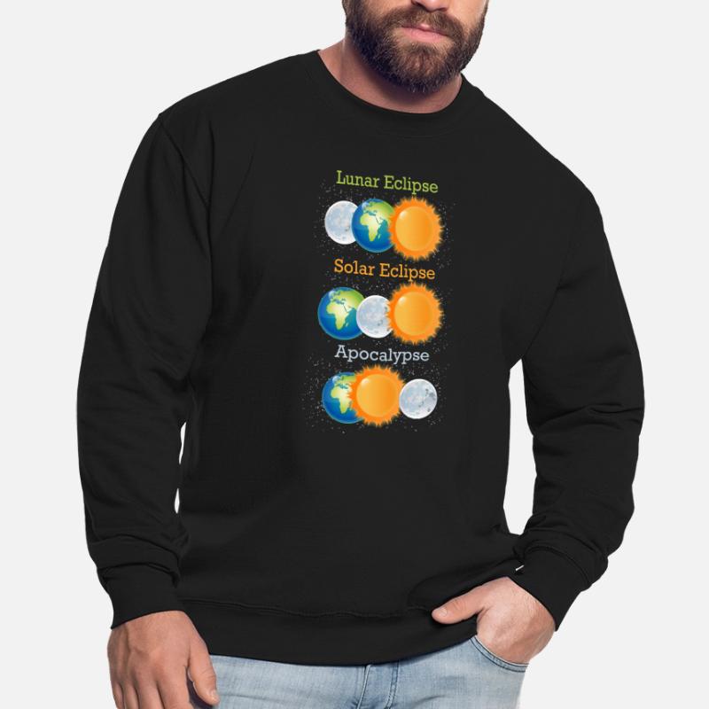 Lunar Eclipse Solar Eclipse Apocalypse Unisex Sweatshirt