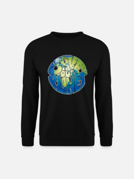 Naturschutz Umweltschutz Save the Planet Umwelt - Unisex Pullover - Schwarz