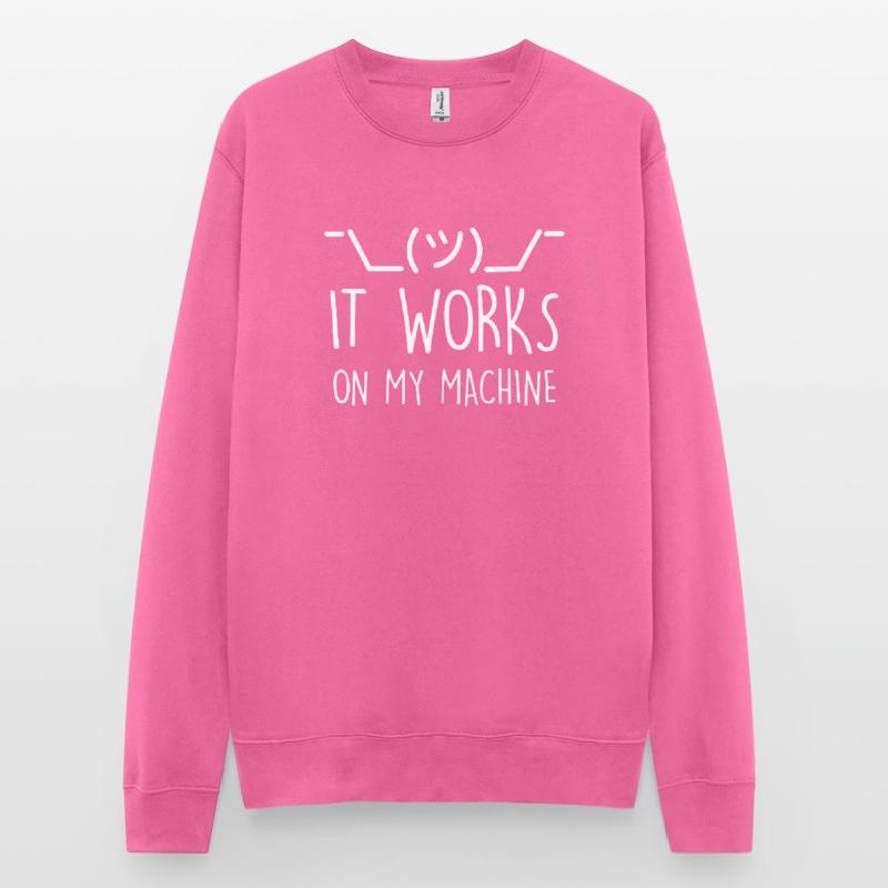 Débogage de blague de programmeur en cours d’exécution sur mon PC Sweat-shirt Unisexe