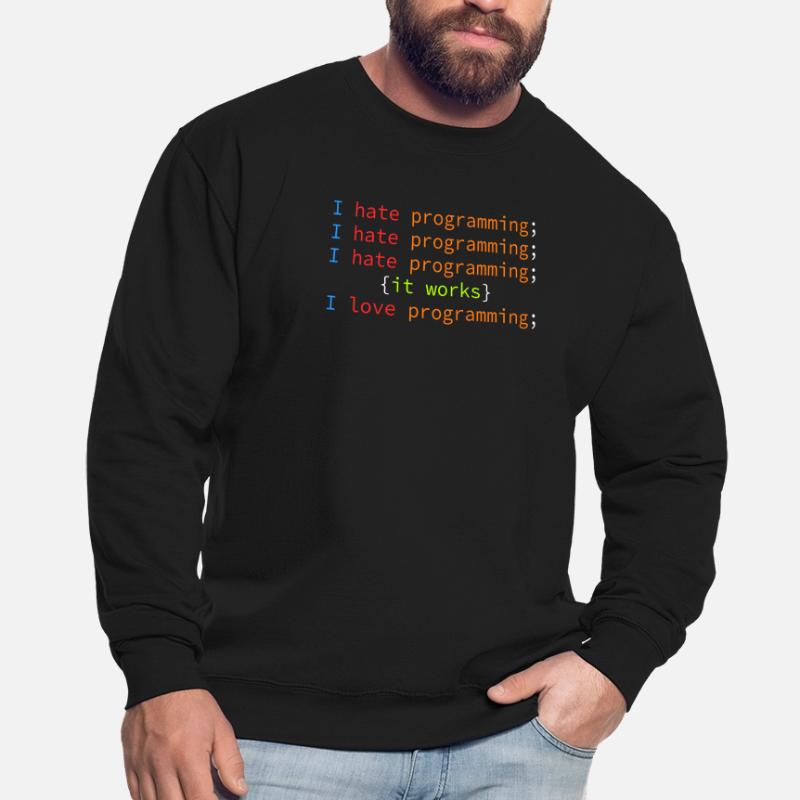 Code Debugging Witz hasse programmieren Coder Unisex Pullover