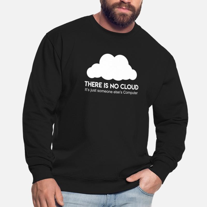 Serveur Cloud Proverbe Informaticien Coder Sweat-shirt Unisexe