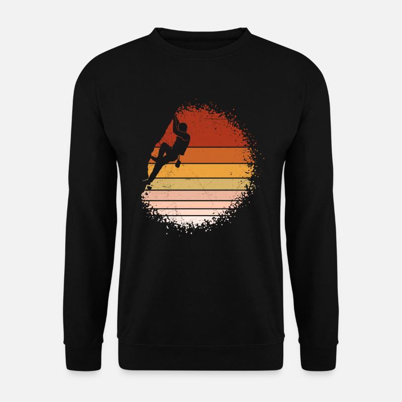 Vintage Escalade Retro Boulder - Sweat-shirt Unisexe - noir