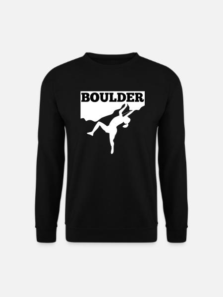 Boulder Climbing Climbing Climbing Hall - Unisex Sweatshirt - black