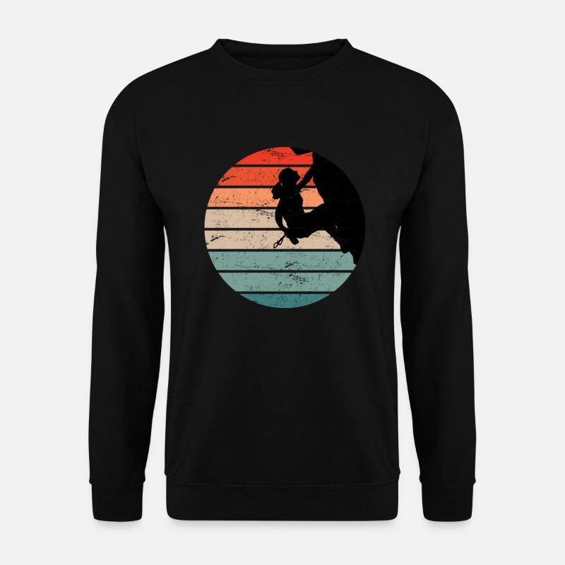 Escalade escalade escalade Boulder - Sweat-shirt Unisexe - noir