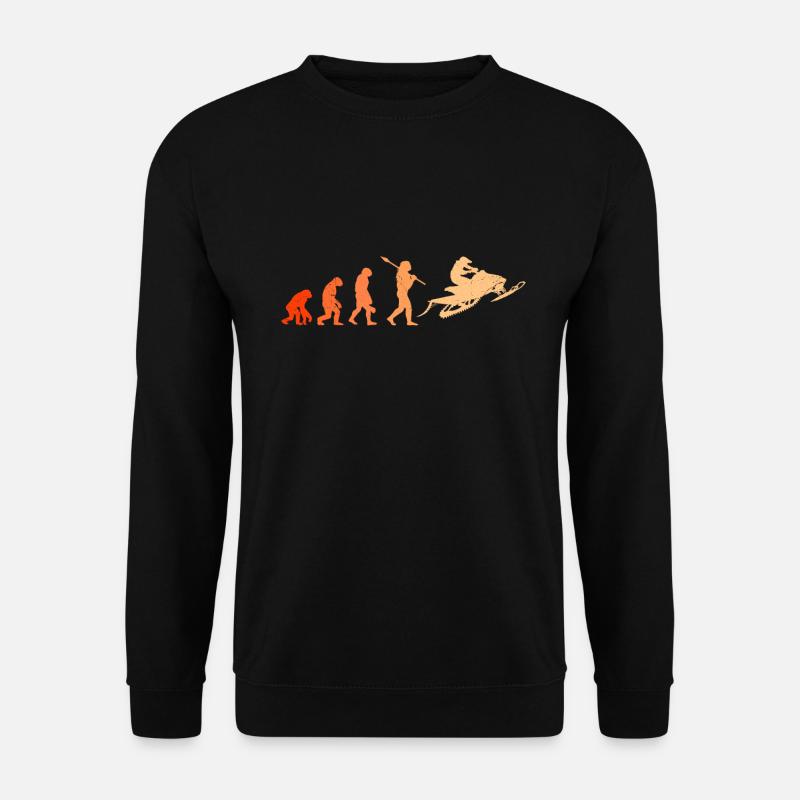 Snowmobile Evolution Motoneige motoneige - Sweat-shirt Unisexe - noir