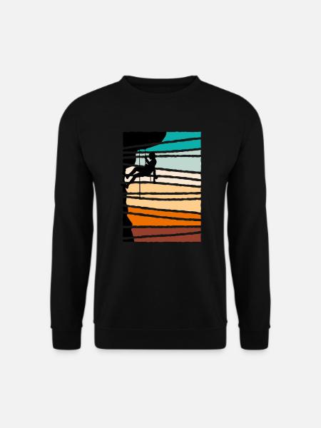 Escalade escalade alpine - Sweat-shirt Unisexe - noir
