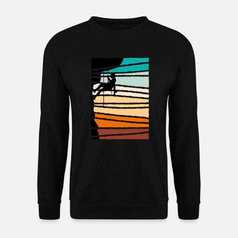 Escalade escalade alpine - Sweat-shirt Unisexe - noir