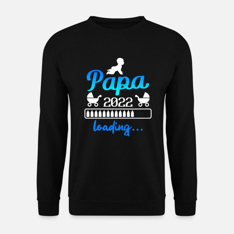 Dad-to-be 2022 Father-to-be - Unisex Sweatshirt - black