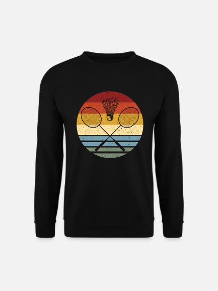Raquette de badminton Badminton Badminton - Sweat-shirt Unisexe - noir