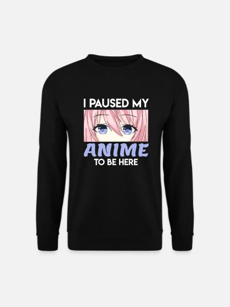 Anime Manga - Felpa unisex - nero