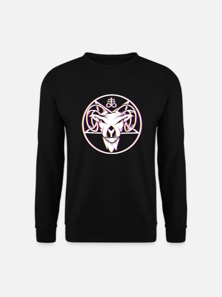 Baphomet Teufel Ziege Satan Symbol Bafomet - Unisex Pullover - Schwarz