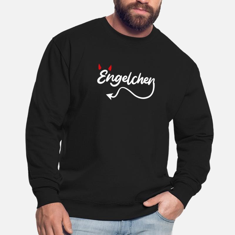 Engel oder Teufel Engelchen Teufelchen Unisex Pullover