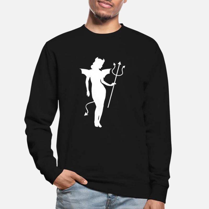 Angel Devil Satan Devil Devil Unisex Sweatshirt