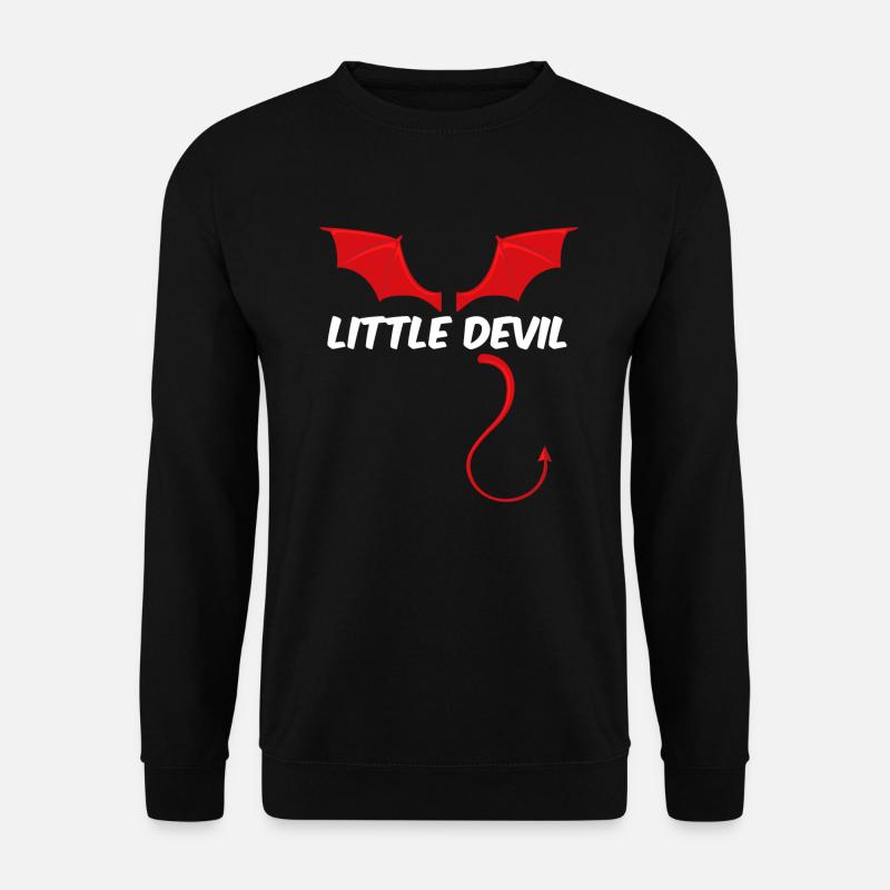 Petit Diable Diable Ange Diable - Sweat-shirt Unisexe - noir