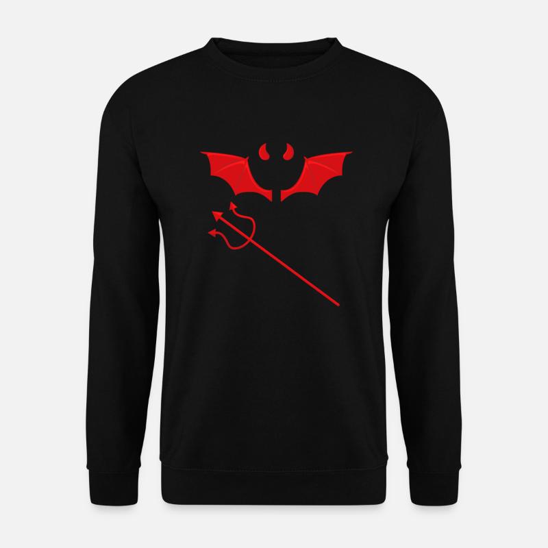 Teufel Santan Devil Evil Teufelchen - Unisex Sweatshirt - black