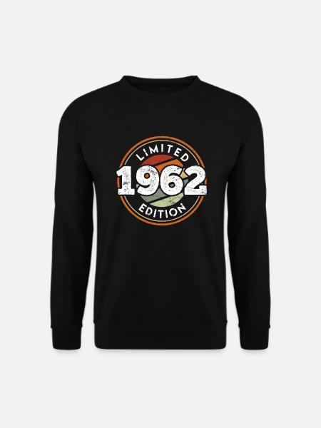 Limited Edition 1962 60. Geburtstag 60 Jahre - Unisex Pullover - Schwarz