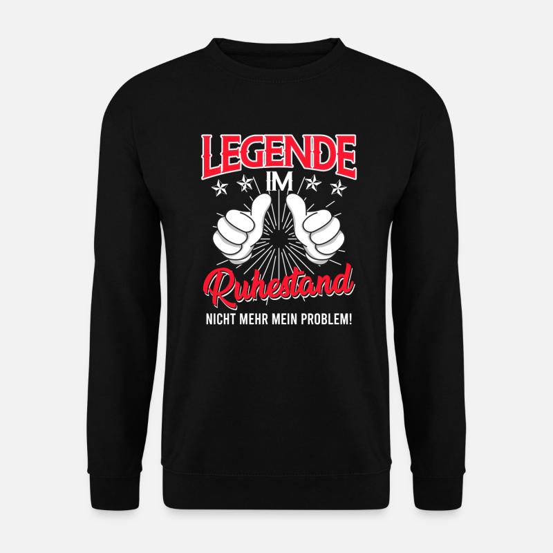 Retired Pension 2022 - Unisex Sweatshirt - black
