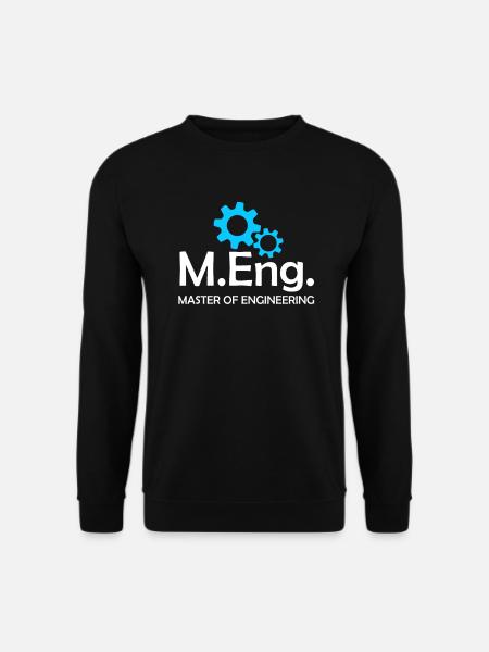 Master Abschluss 2022 Master of Engineering - Unisex Pullover - Schwarz