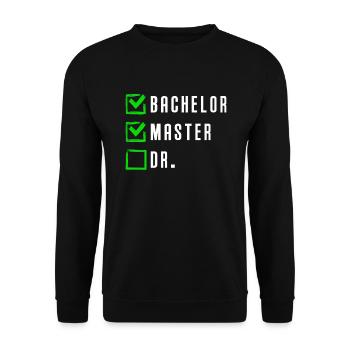 Master Master 2022 - Sweat-shirt Unisexe - noir - Devant - Alina (178cm) & Michal (187cm)