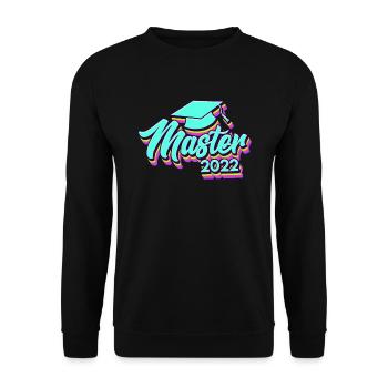 Master Master 2022 - Sweat-shirt Unisexe - noir - Devant - Alina (178cm) & Michal (187cm)