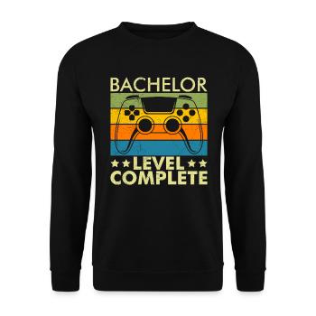 Baccalauréat complet Baccalauréat 2022 - Sweat-shirt Unisexe - noir - Devant - Alina (178cm) & Michal (187cm)