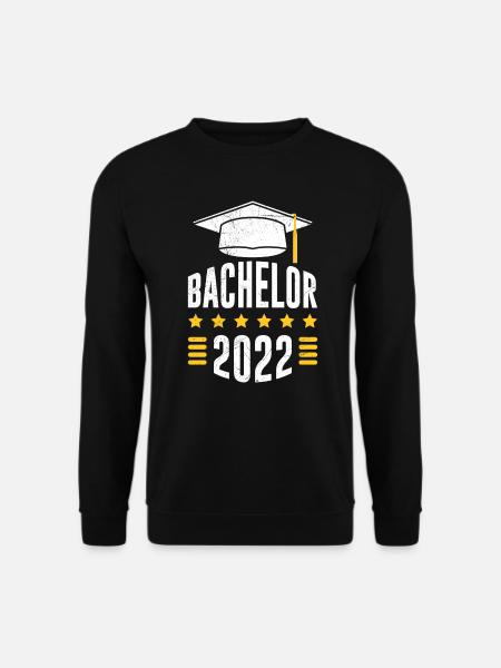 Bachelor 2022 Bachelorabschluss Bachelor - Unisex Pullover - Schwarz