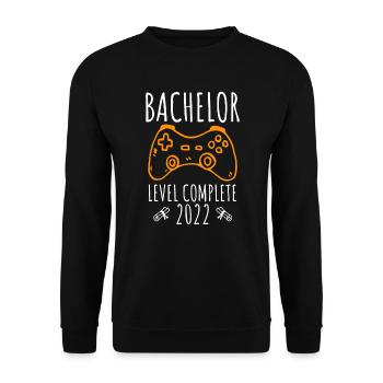 Baccalauréat 2022 Baccalauréat complet - Sweat-shirt Unisexe - noir - Devant - Alina (178cm) & Michal (187cm)