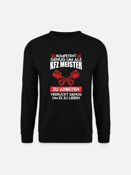 Meisterprüfung bestanden KFZ Meister - Unisex Pullover - Schwarz