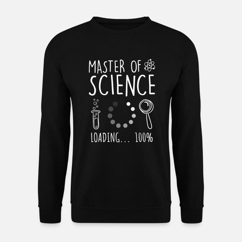 Master of Science Master Abschluss - Unisex Pullover - Schwarz