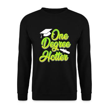 Un degré plus chaud Master Bachelor 2022 - Sweat-shirt Unisexe - noir - Devant - Alina (178cm) & Michal (187cm)