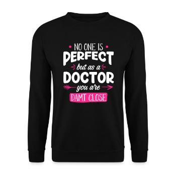 Disputation 2022 Doctorat - Sweat-shirt Unisexe - noir - Devant - Alina (178cm) & Michal (187cm)